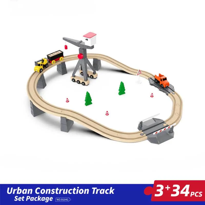 Totlogics® Wooden Train Set