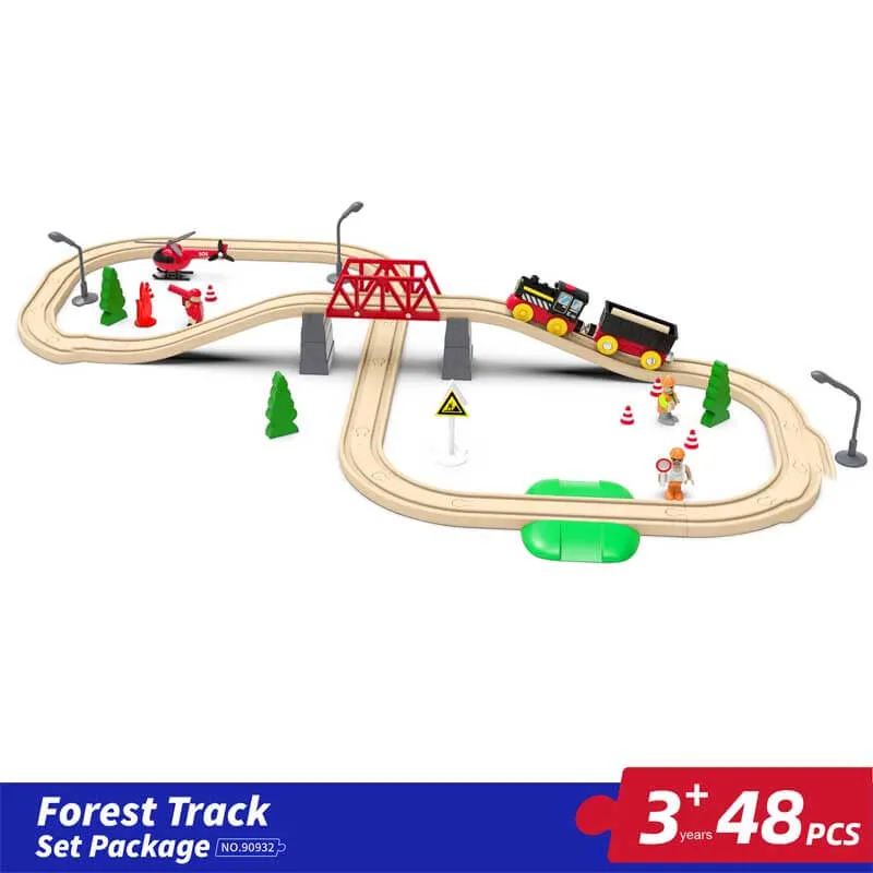 Totlogics® Wooden Train Set