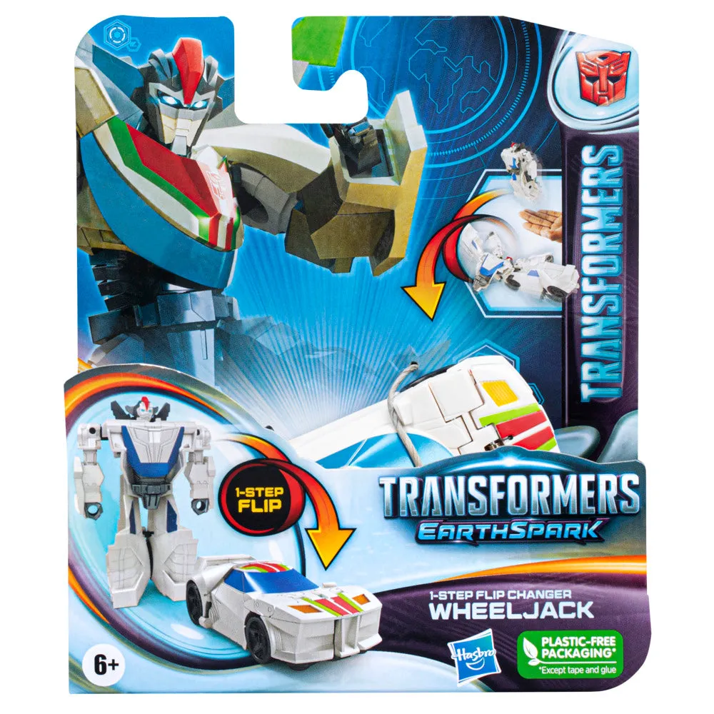 Transformers Earthspark 1-Step Flip Changer - Wheeljack