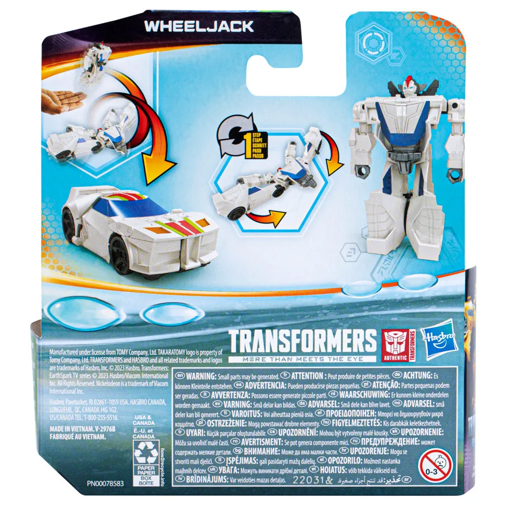 Transformers Earthspark 1-Step Flip Changer - Wheeljack