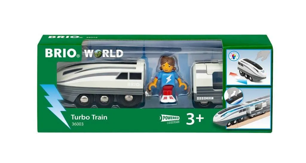 High-Speed Turbo Train Toy Set - Premium Quality